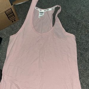 pink light pink tank top